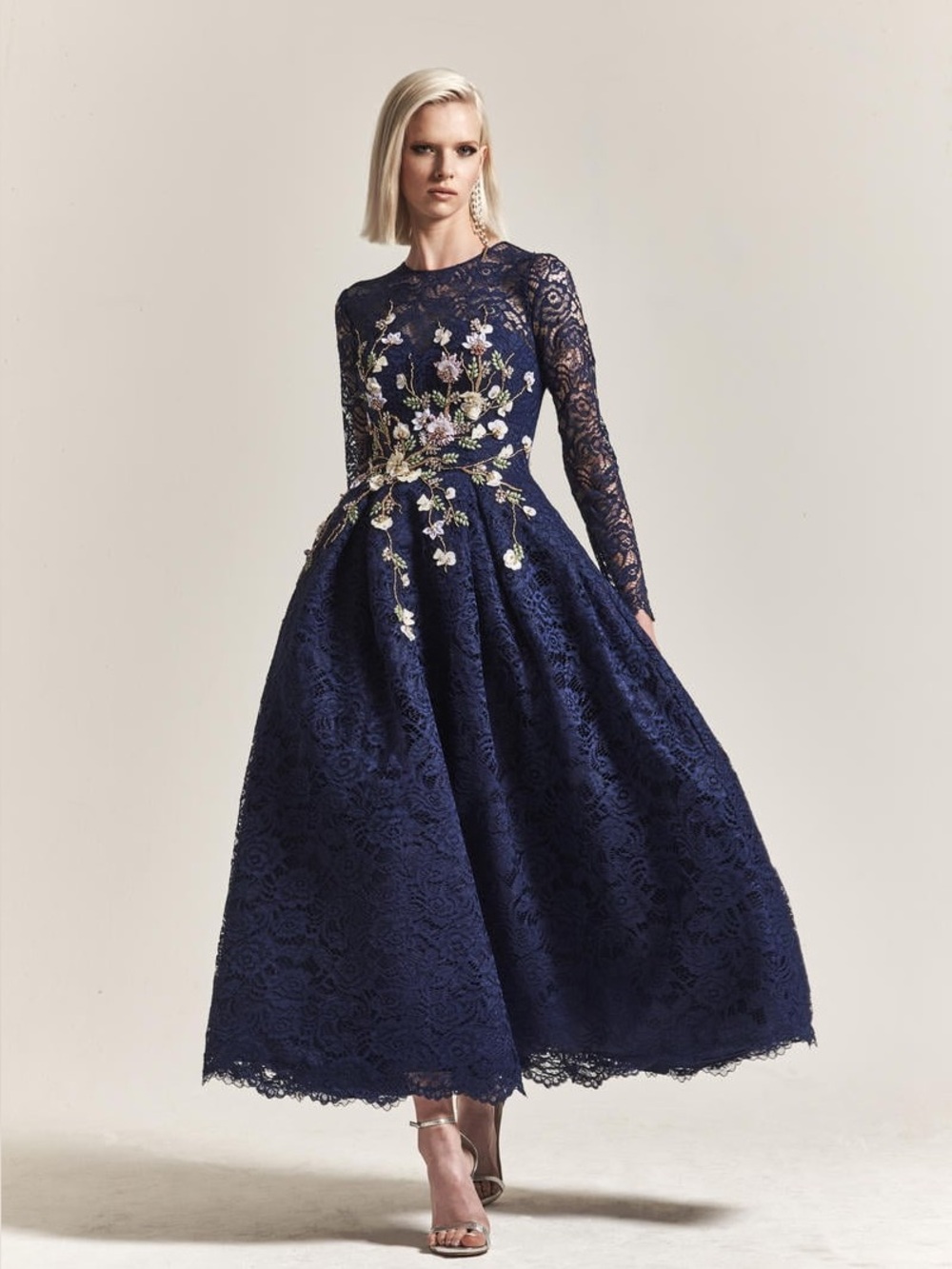 NWT Park 108 lace embroidered dress
